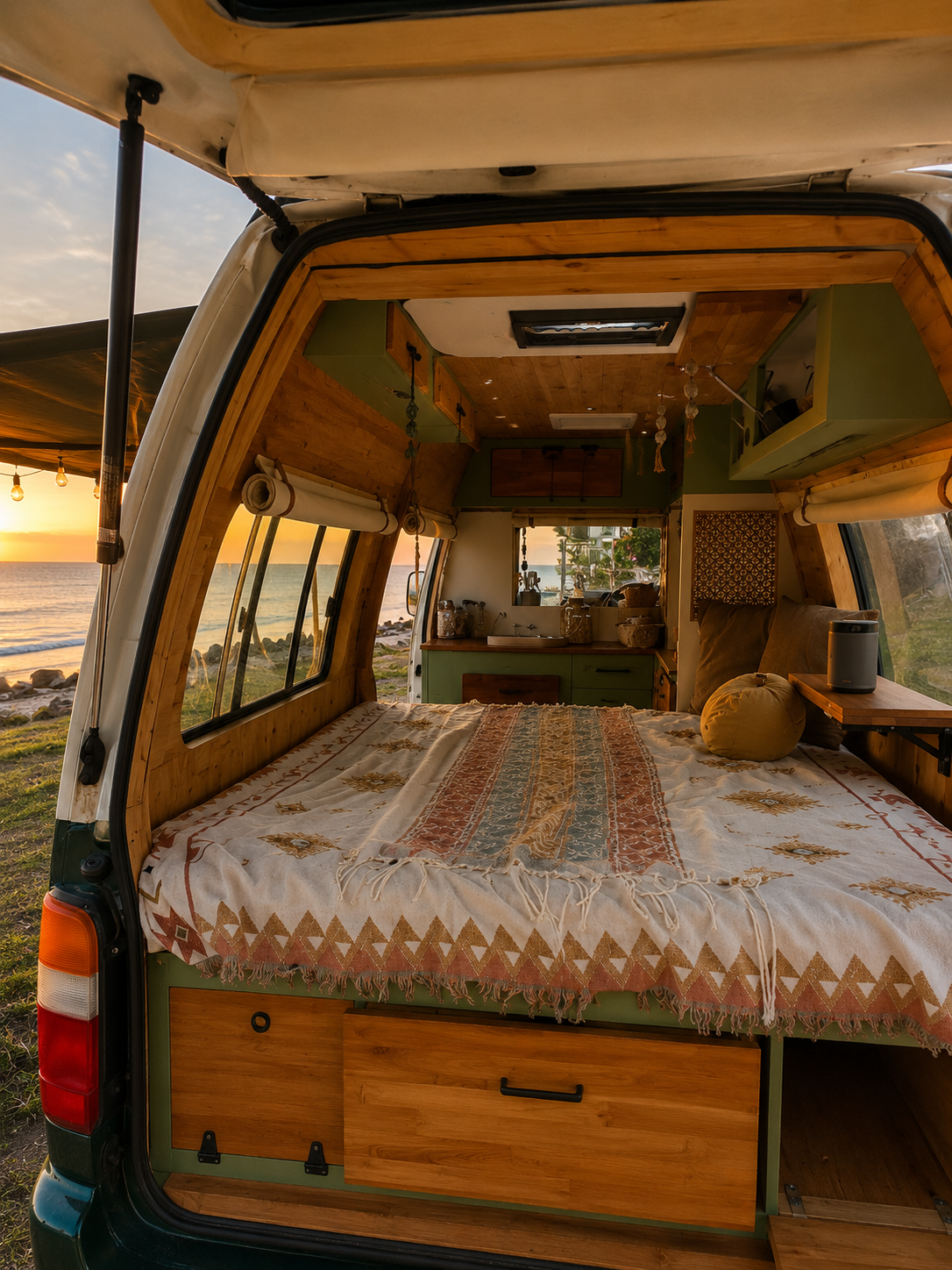 Camper front view